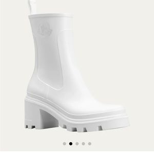 MONCLER Loftgrip Rubber Zip Rain Boots